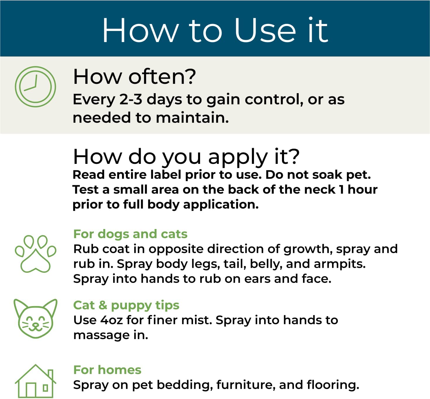 Wondercide  4 oz Flea Tick & Mosquito Control Spray for Pets - Peppermint
