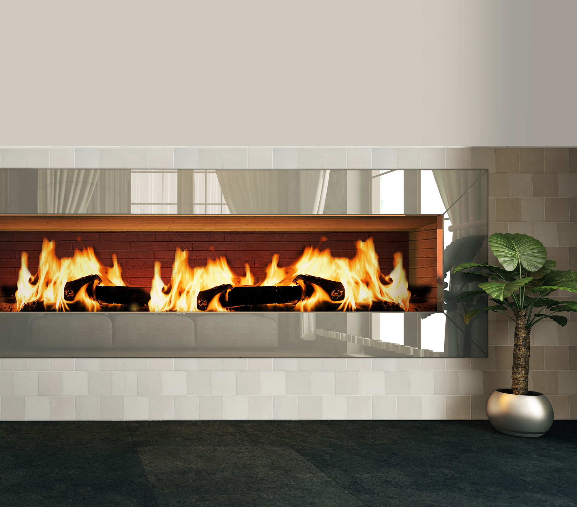 MSI Renzo Dove Quarter Round moulding 0.6 in. x 12 in. Glossy Ceramic Wall Tile (10 lin. ft./Case)