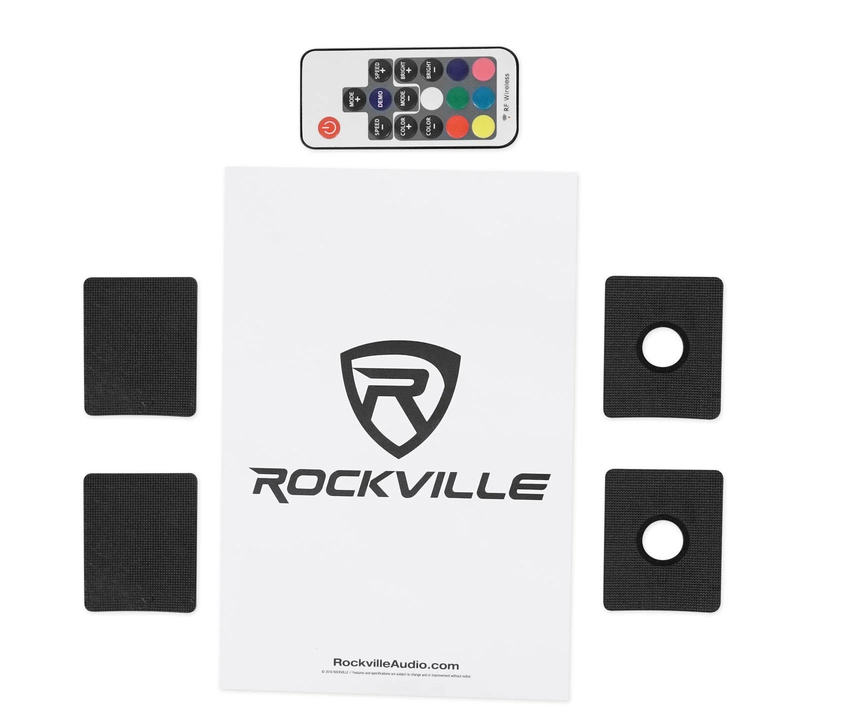 (4) Rockville WB65KLED 6.5