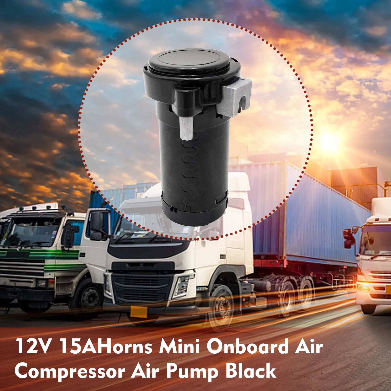 Vistreck Air Compressor Air Pump Air Horn Compressor Kit for Any Vehicle Trucks Lorries Trains Yachts