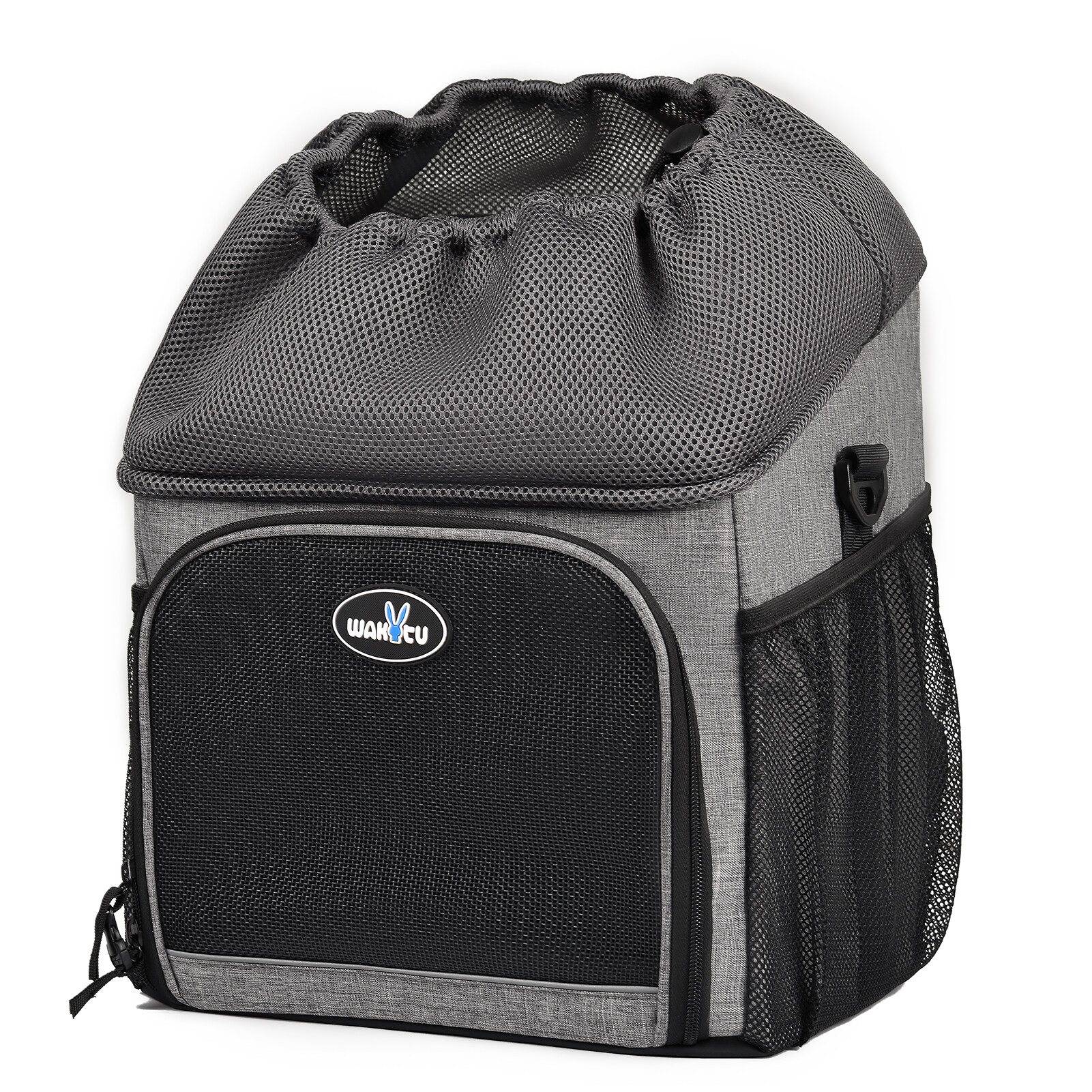 Pet Bicycle Carrier Backpack Dog Bike Basket Carrier Foldable Removable