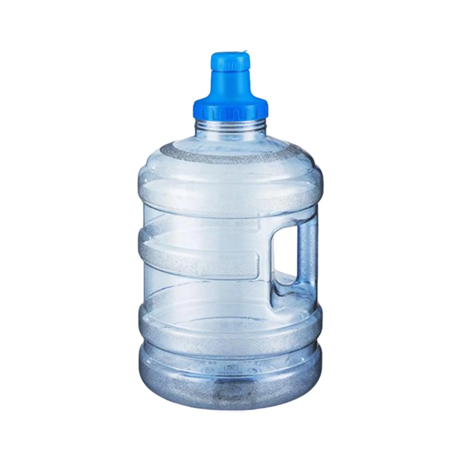 Water Reusable Round Water Bottle with Detachable Cap for Travel or Camping Durable Blue 15L