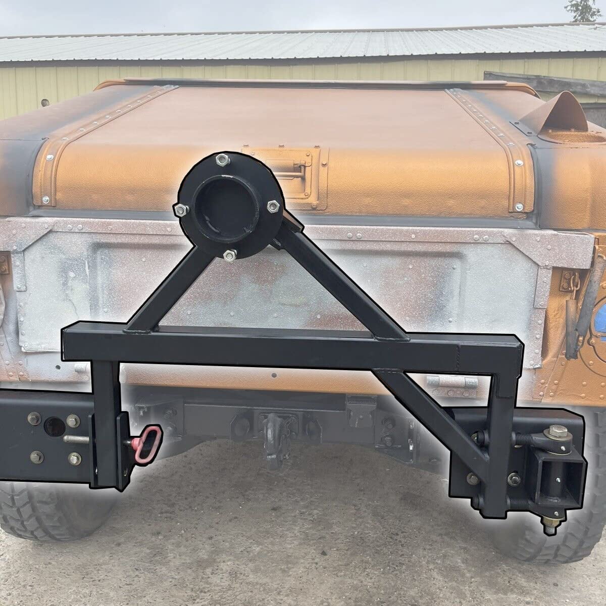 Bumperless Swing Away Tire Carrier For Military Humvee All Model W/O Bumper M997