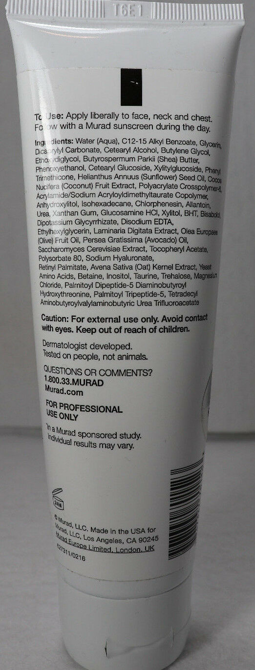 Murad Age Reform Hydro Dynamic Ultimate Moisture 4.3oz/130ml