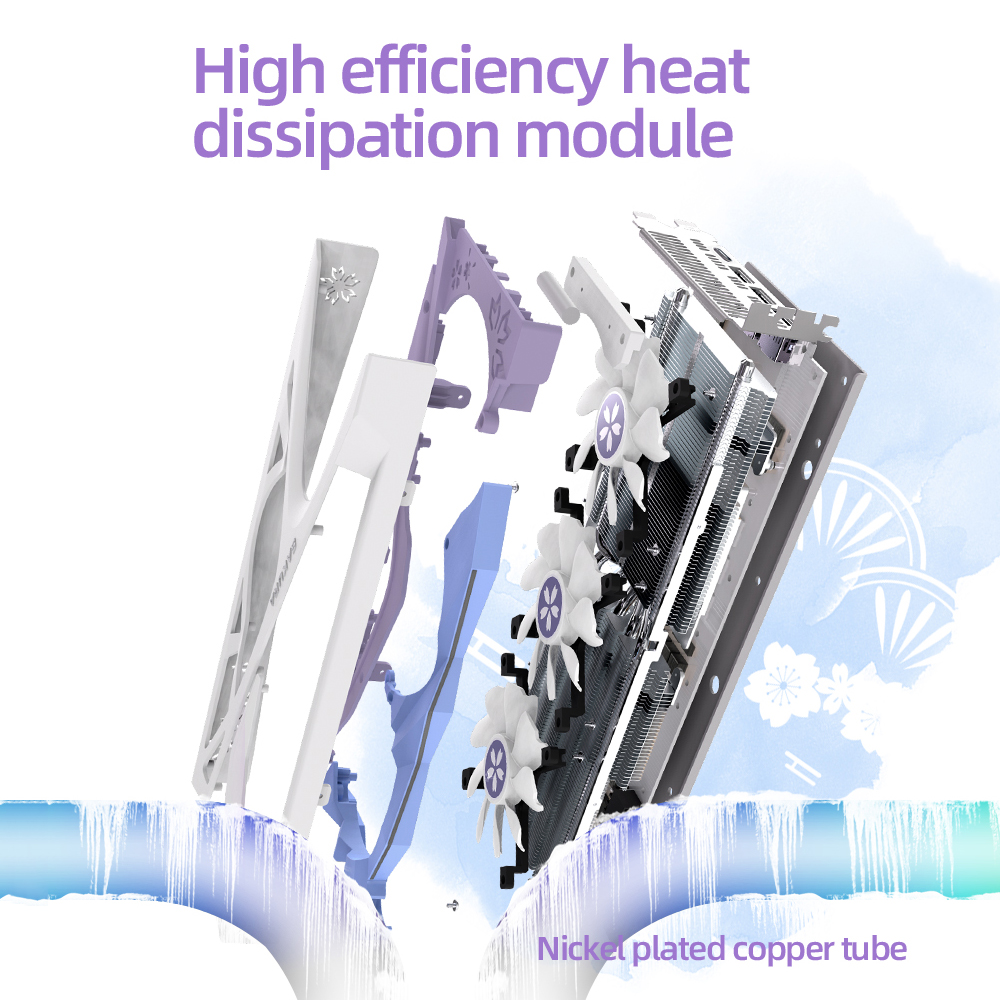 YESTON Graphics Card,HUIOP D6 YA Dual Mode 3*DP+ Output YA Dual Mode Wemay Mode 3*DP+ Output