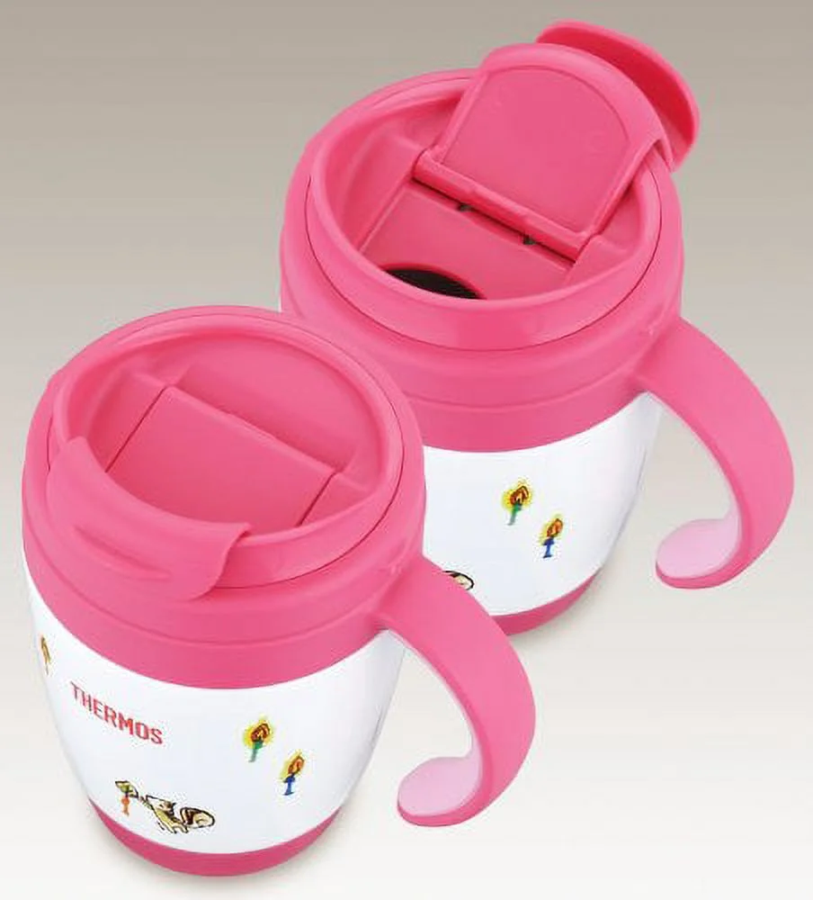 THERMOS Vacuum insulation mug 270ml Squirrel JCV-270 RS// Drinking