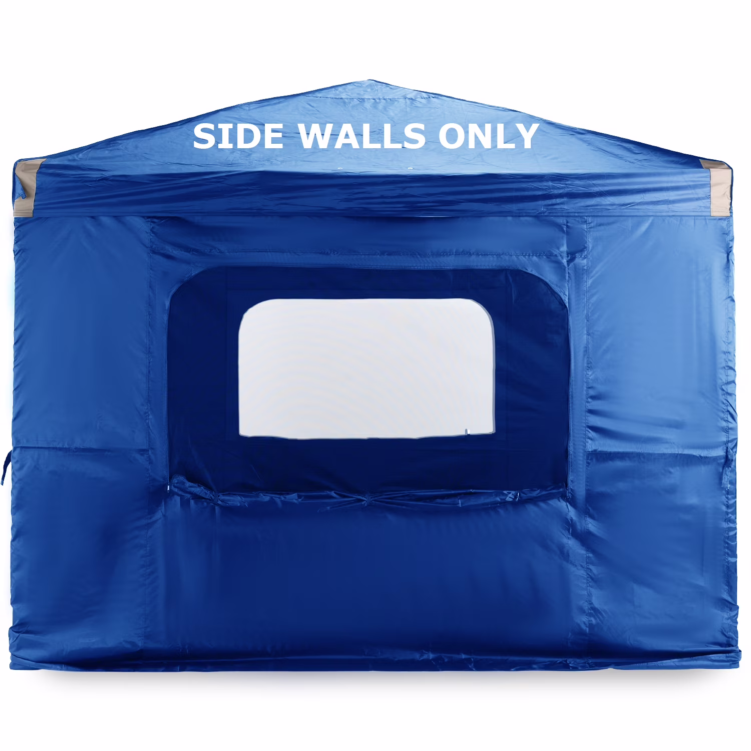Aoodor Canopy Sidewall Replacement with 2 Side Zipper and Windows for 10' x 10''Pop Up Canopy Tent (Sidewall Only)