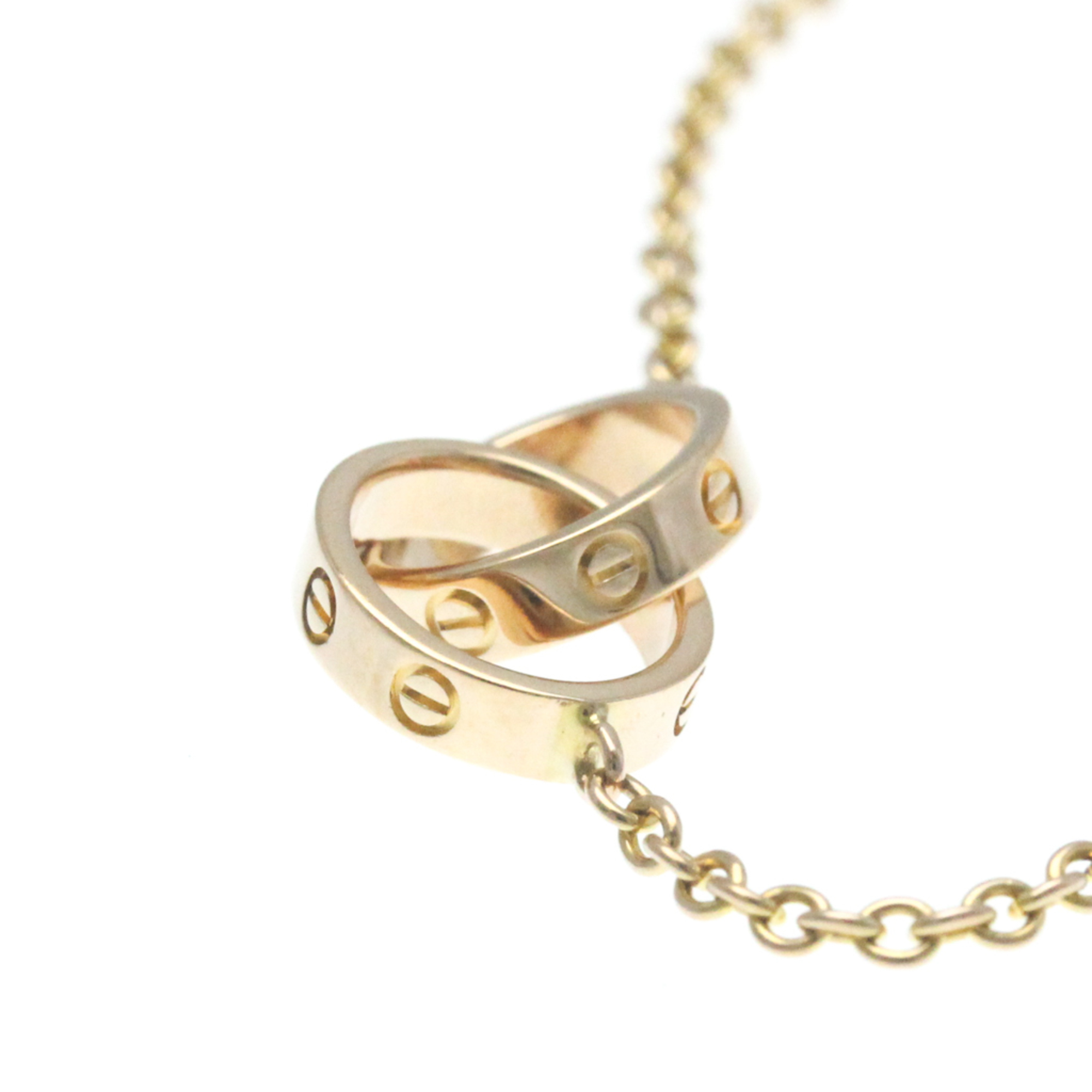 Pre-Owned Cartier Baby Love Bracelet B6027000 Pink Gold (18K) No Stone Charm Bracelet Pink Gold (Good)