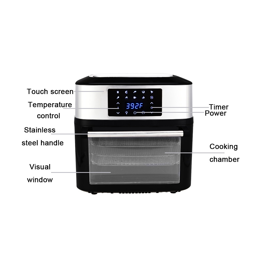 ZOKOP KAFO-1800E-D2 US 120V 16.91Quarts / 16L Air Fryer 1800W Black