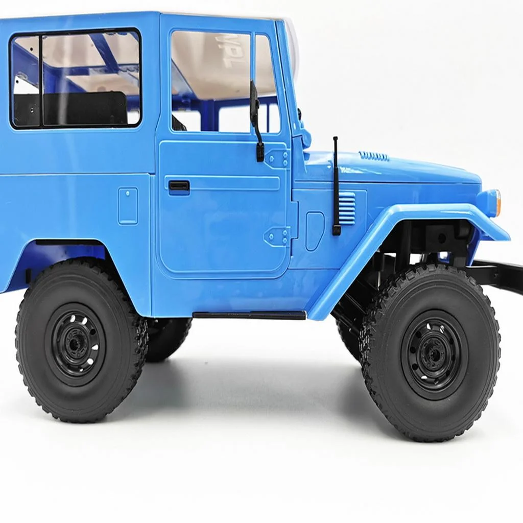 16Pieces Rubber Wheel Tire Tyres for WPL Mility Truck Upgrade