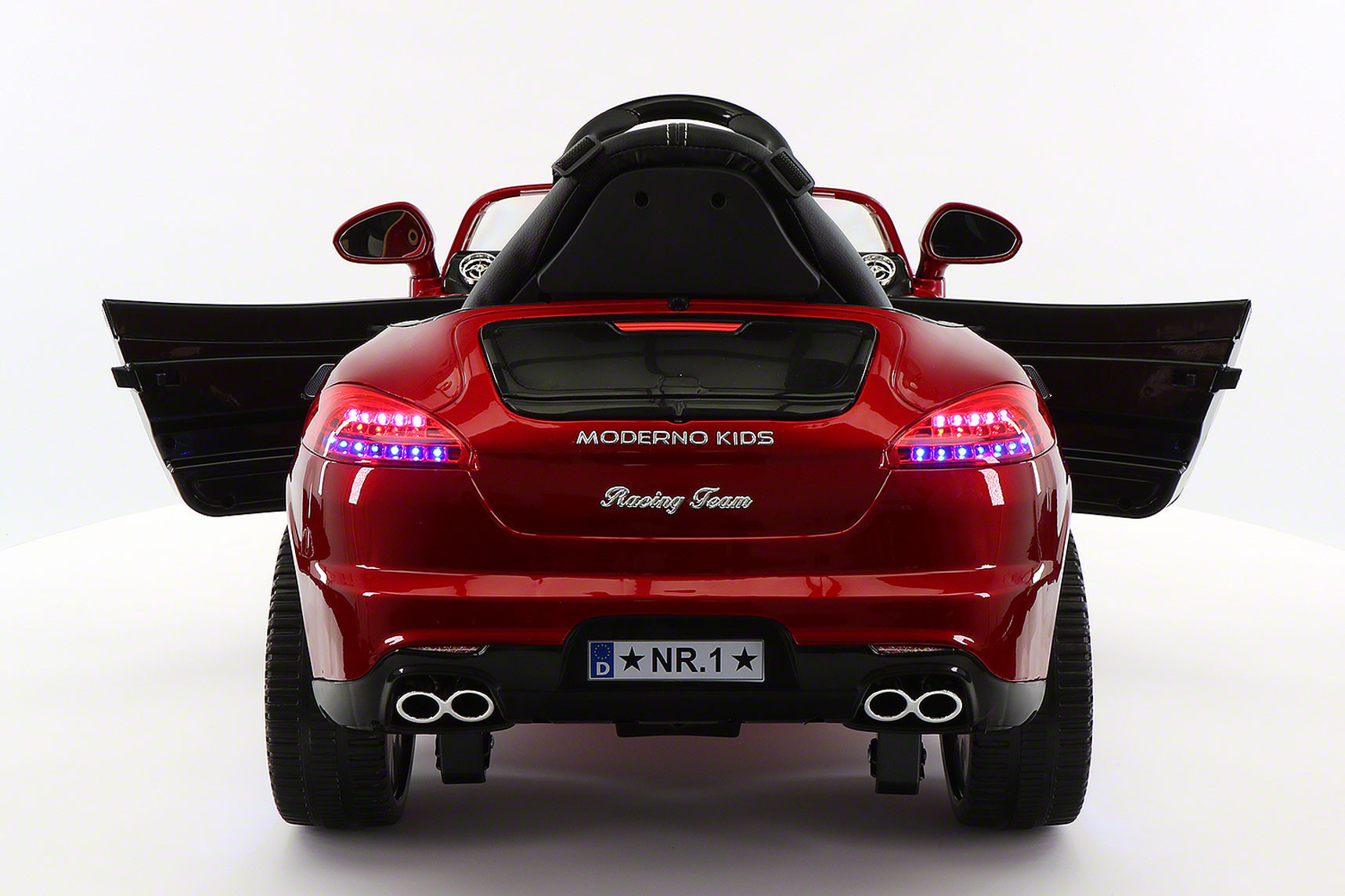 Kiddie Roadster 12V Kids Electric Ride-On Car with R/C Parental Remote | Cherry Red