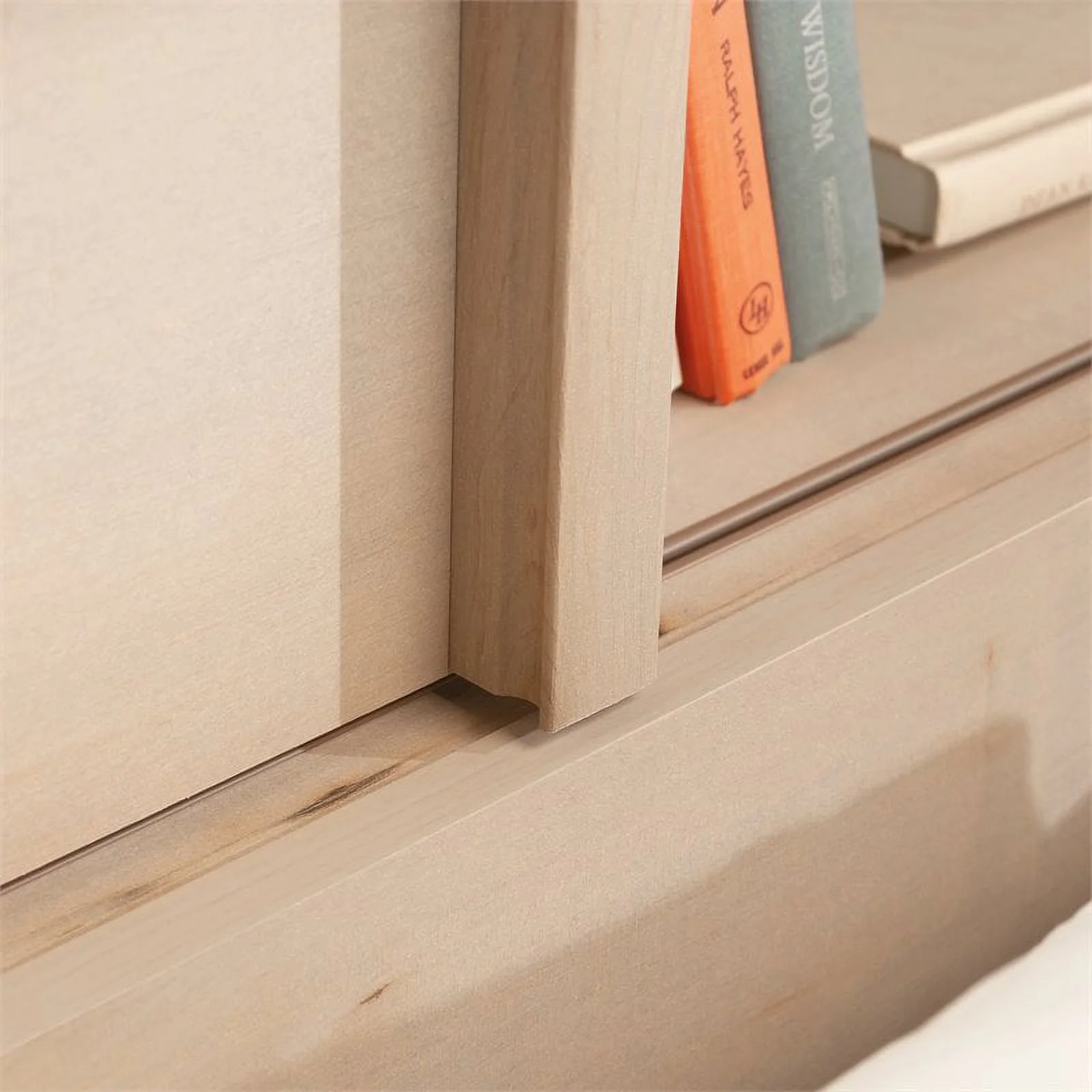 Pemberly Row Engineered Wood Full/Queen Headboard in Pacific Maple