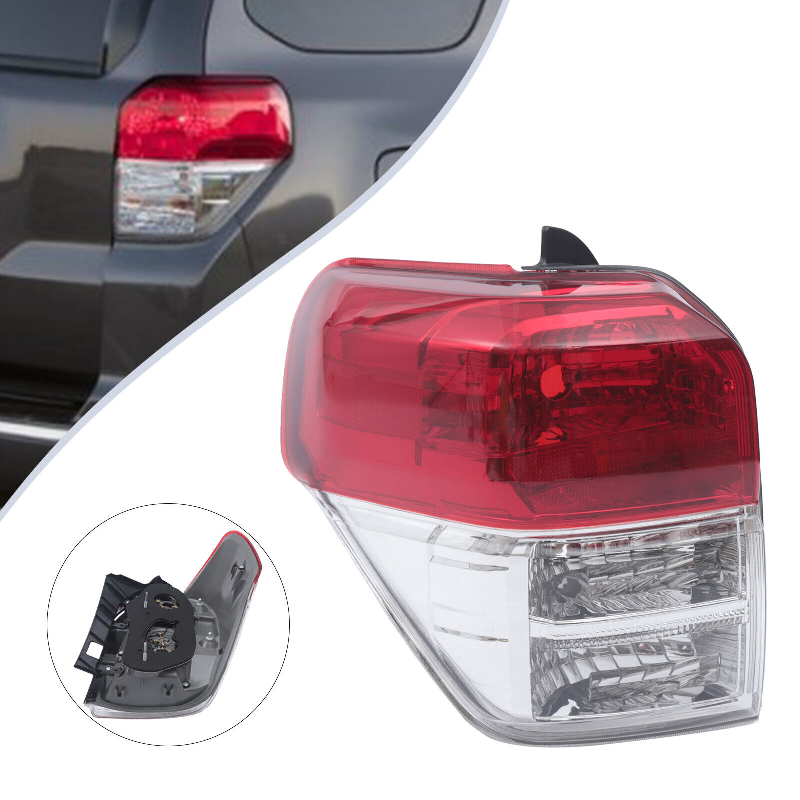 Pair Set Rear Lamp Tail Light Fits Toyota 4Runner SR5 2010-2013 Left+Right Side