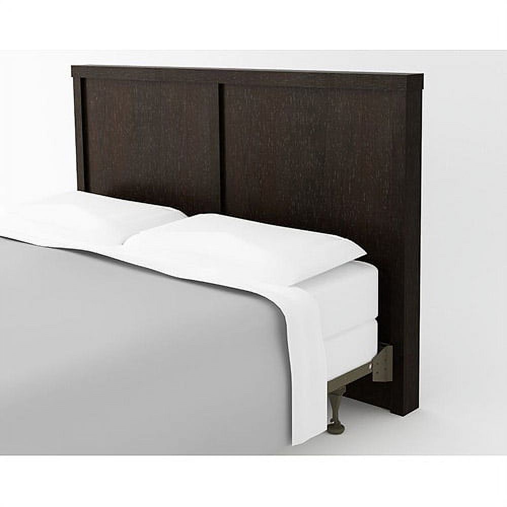 Ameriwood Home Hollow Core Full and Queen Headboard in Black Forest