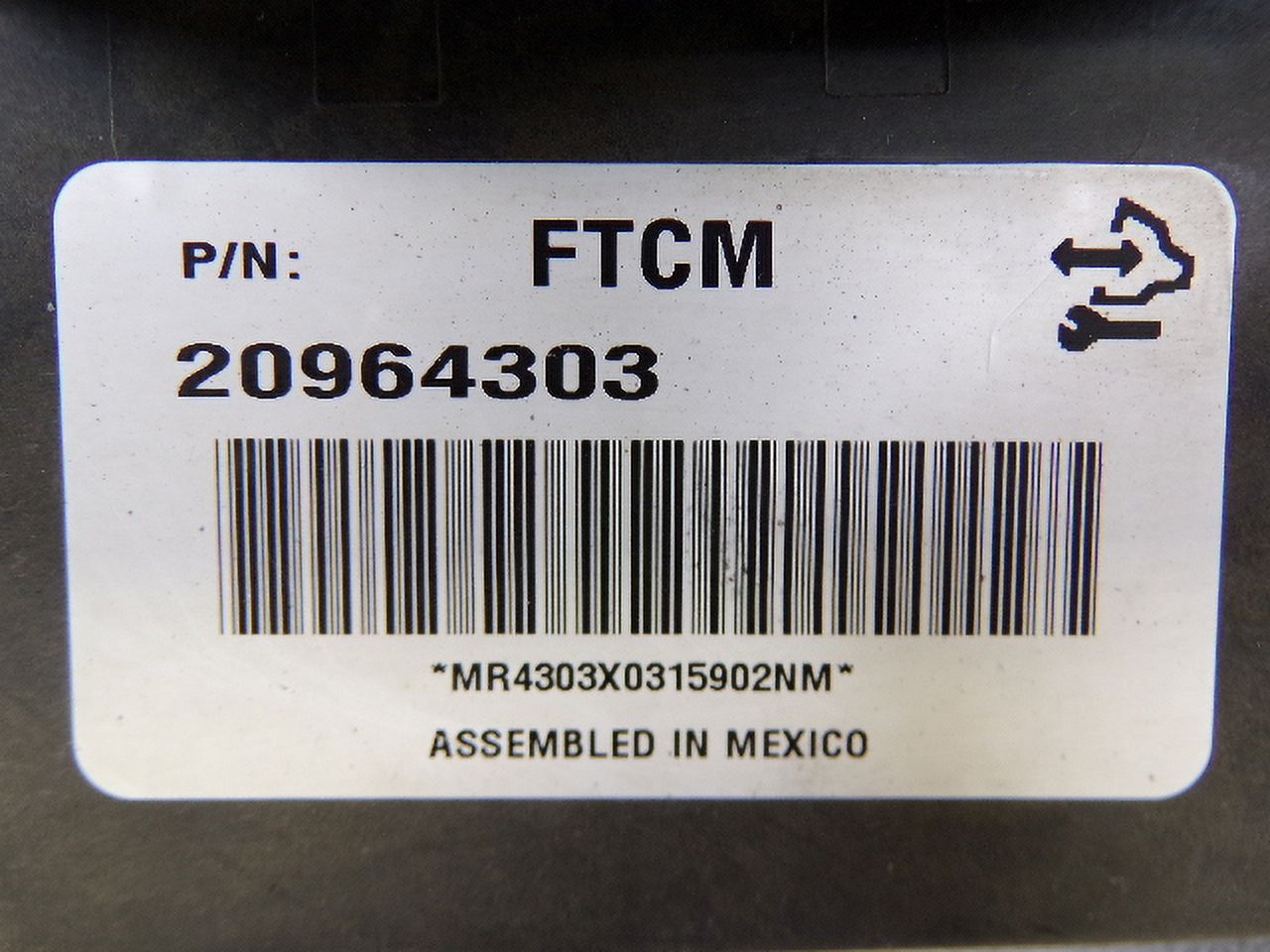 Pre-Owned 13 Chevrolet Silverado 1500 Fuel Pump Control Module 126k Miles OEM LKQ (Good)