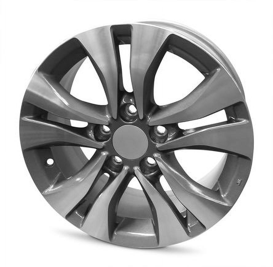 For 1996-2000 Honda Prelude 16 Inch Machined Face with Painted Inlay Gray Rim - OE Direct Replacement - Road Ready Car Wheel