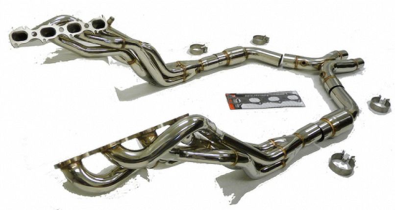 Stainless Long Tube Header For 11 12 13 Ford Shelby GT 500 5.4L/5.8L By OBX
