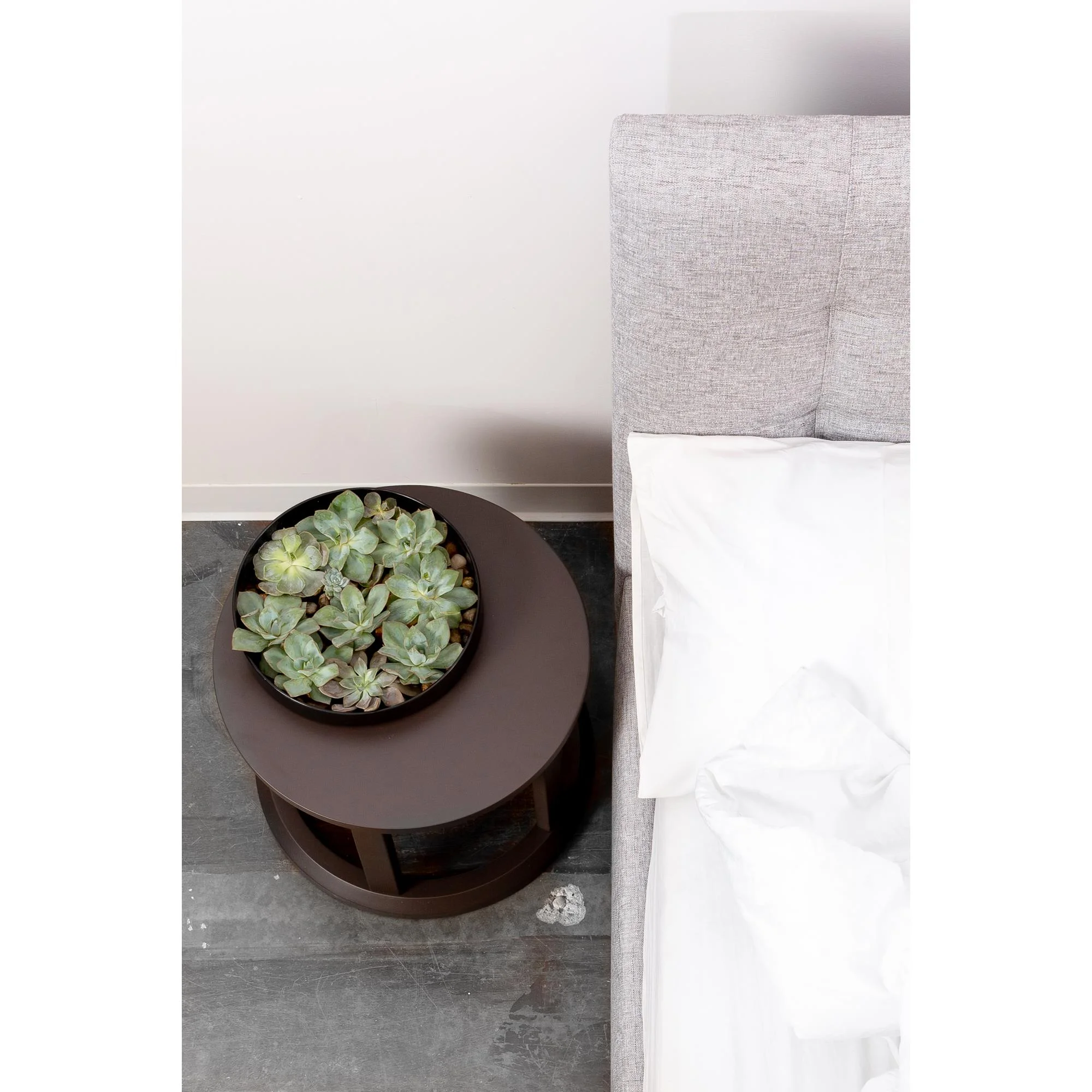 Belle Storage Bed King Light Grey Fabric-Color:Grey,Style:Contemporary Modern