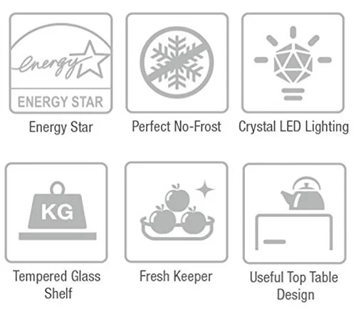 Daewoo 2.8 Cu Ft Retro Mini Fridge FR-028RCNM, Pure Red