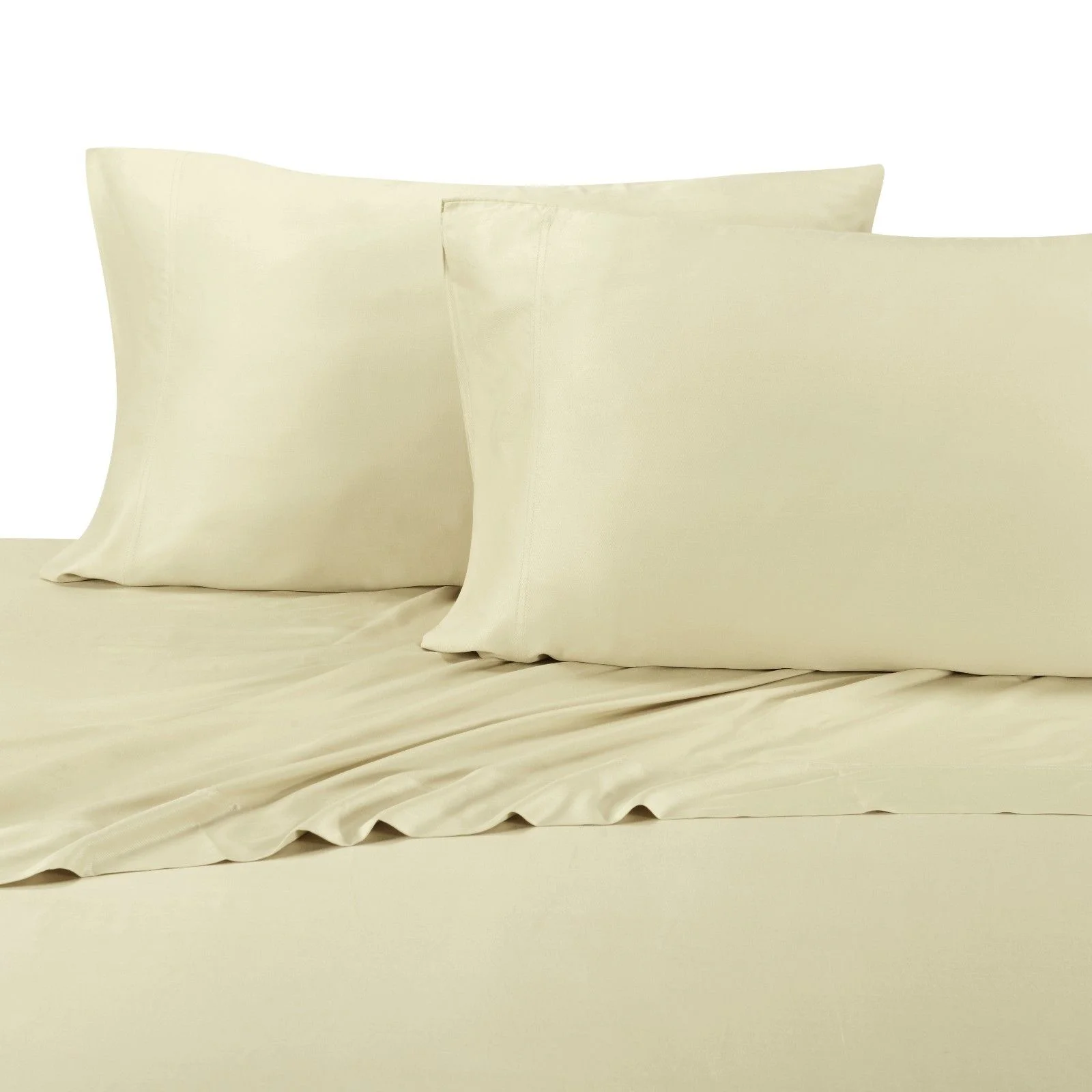 Luxury 100% Bamboo Viscose Sheets Super Soft & Cool Deep Pockets Sheet Sets - California King- Linen