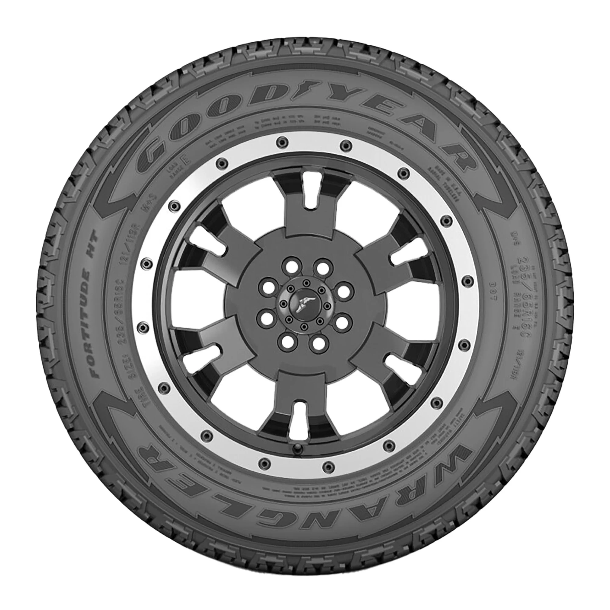 Goodyear Wrangler Fortitude HT All Season 195/75R16C 107/105R D Light Truck Tire