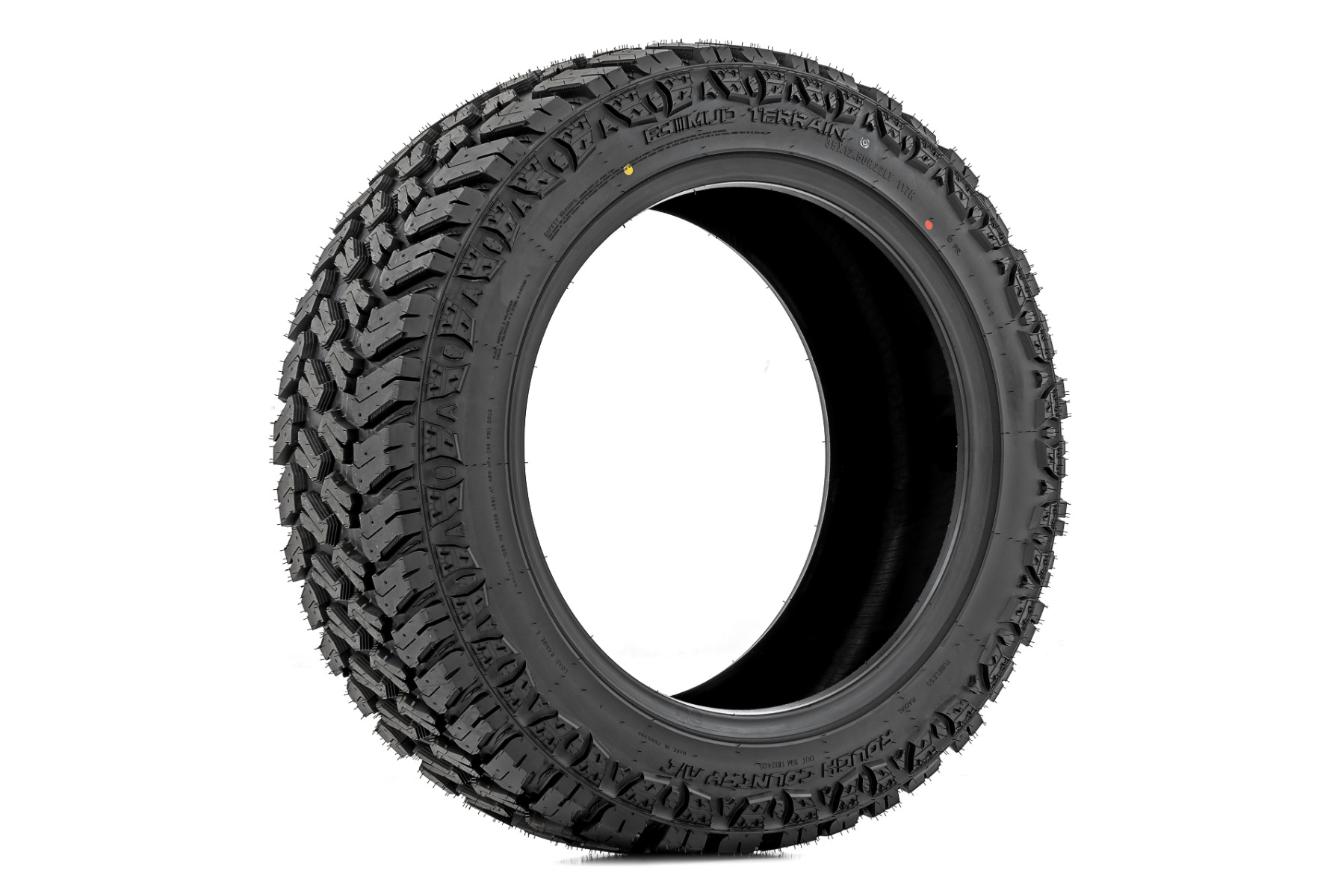 Rough Country 35x12.50R22 M/T Tire | Dual Sidewall - 98010122
