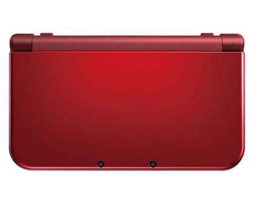Nintendo New 3DS XL Bundle (2 Items): Nintendo New 3DS XL - Red, and an AC Adapter