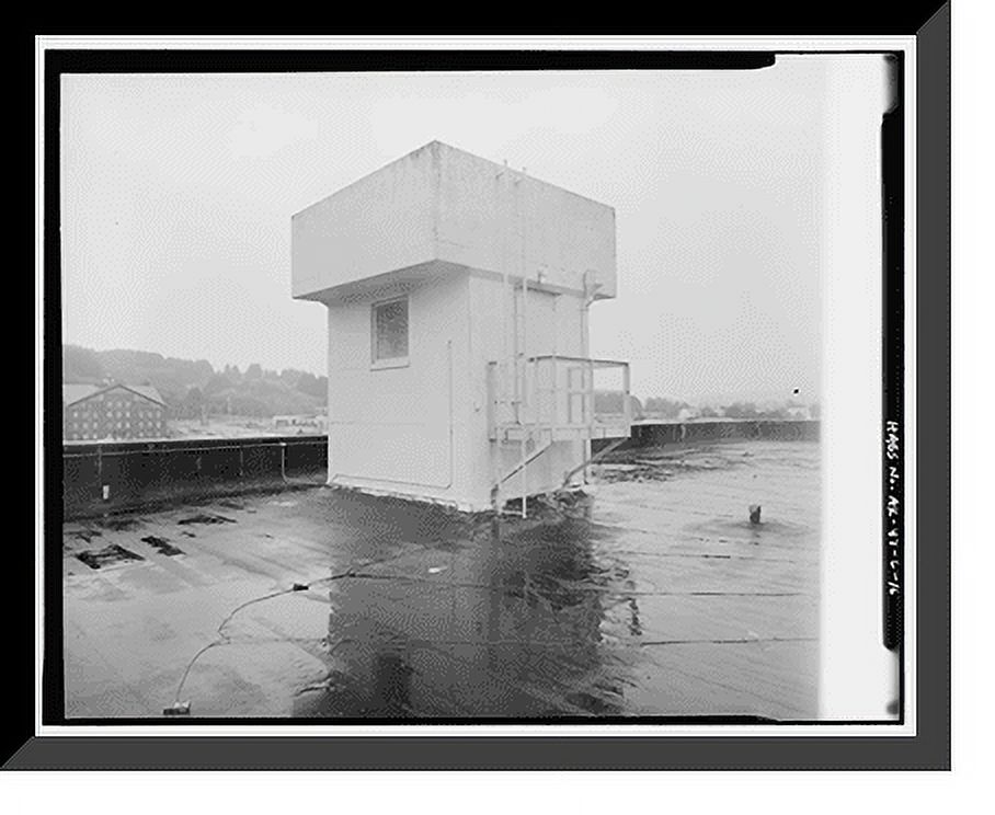Historic Framed Print, Kodiak Naval Operating Base, General Storehouse, U.S. Coast Guard Station, Kodiak, Kodiak Island Borough, AK - 16, 17-7/8
