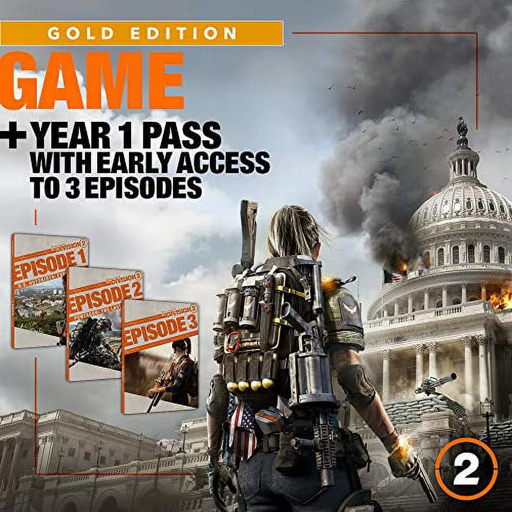 Tom Clancy's The Division 2 - Xbox One Gold Steelbook Edition