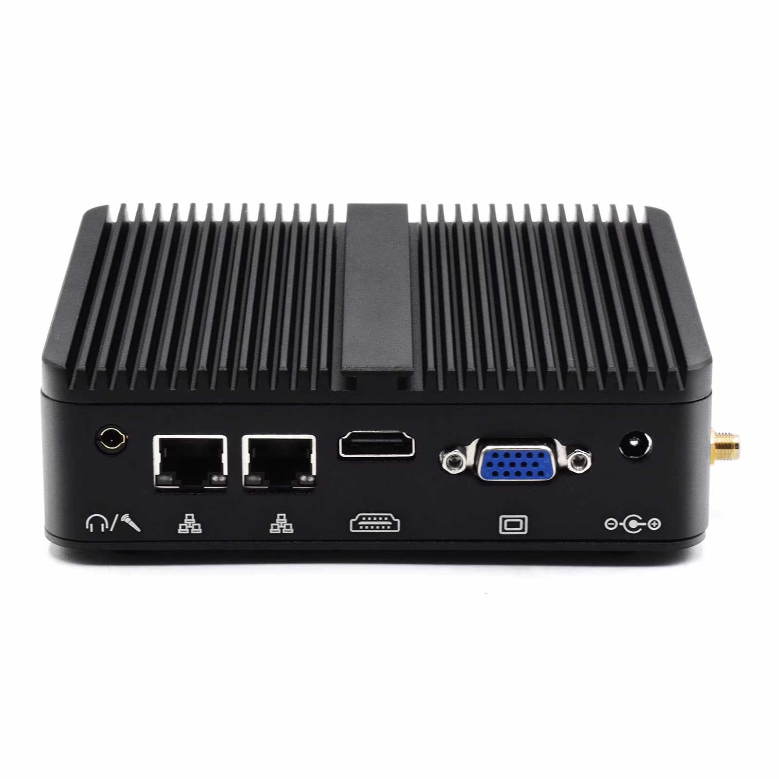 Mini Desktop Computer Celeron J4125, Windows 11 Pro Industrial PC with 8GB RAM DDR4 512GB SSD, 1TB HDD, 2 RS232,Mini Computer Support HD, VGA, USB3.0, Dual Screen, Gigabit Ethernet, BT4.0, 4K, WiFi