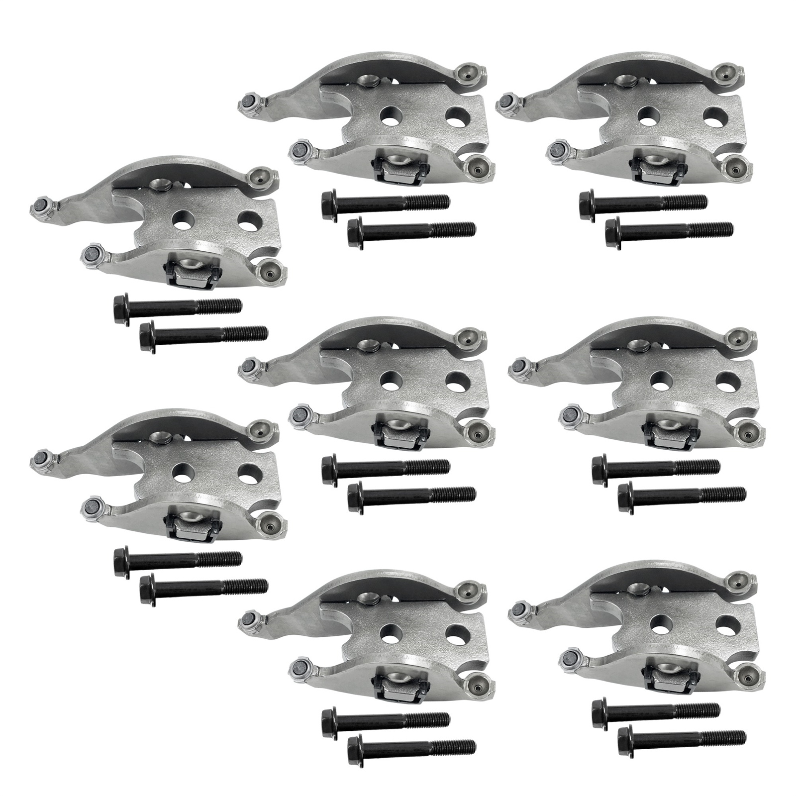 Intake + Exhaust Rocker Arm Carrier Set Of 8 For 08-10 Ford 6.4 Diesel 6.4L