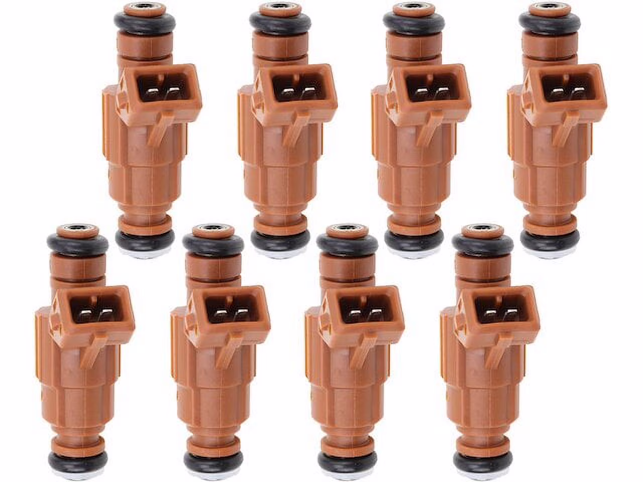 Fuel Injector Set 8 - Compatible with 2002 - 2008 Mercedes-Benz G500 Base 5.0L V8 2003 2004 2005 2006 2007