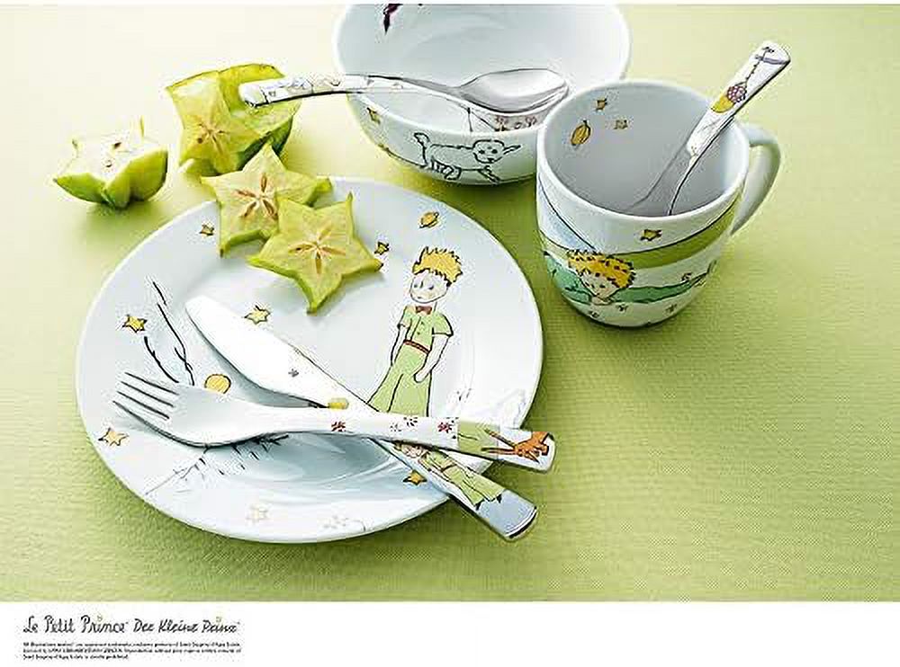 Children Crockery-Set 6-Pieces The Kleine Cromargan 18/10 Stainless Steel Brushed Suitable From 3 Years