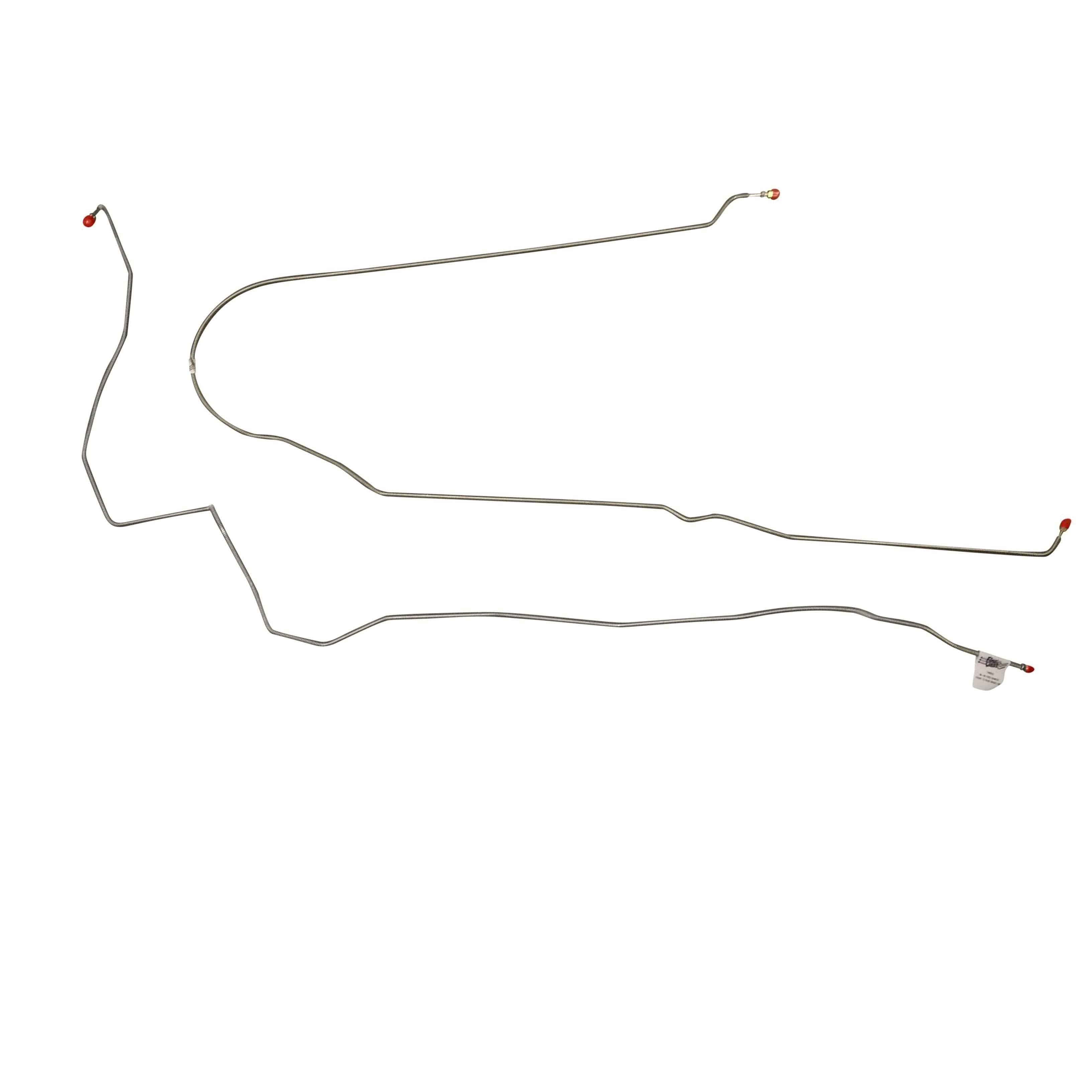 98-05 Ranger 4wd Extended Cab/Short Bed Intermediate Brake Line; Steel-TIN0242OM