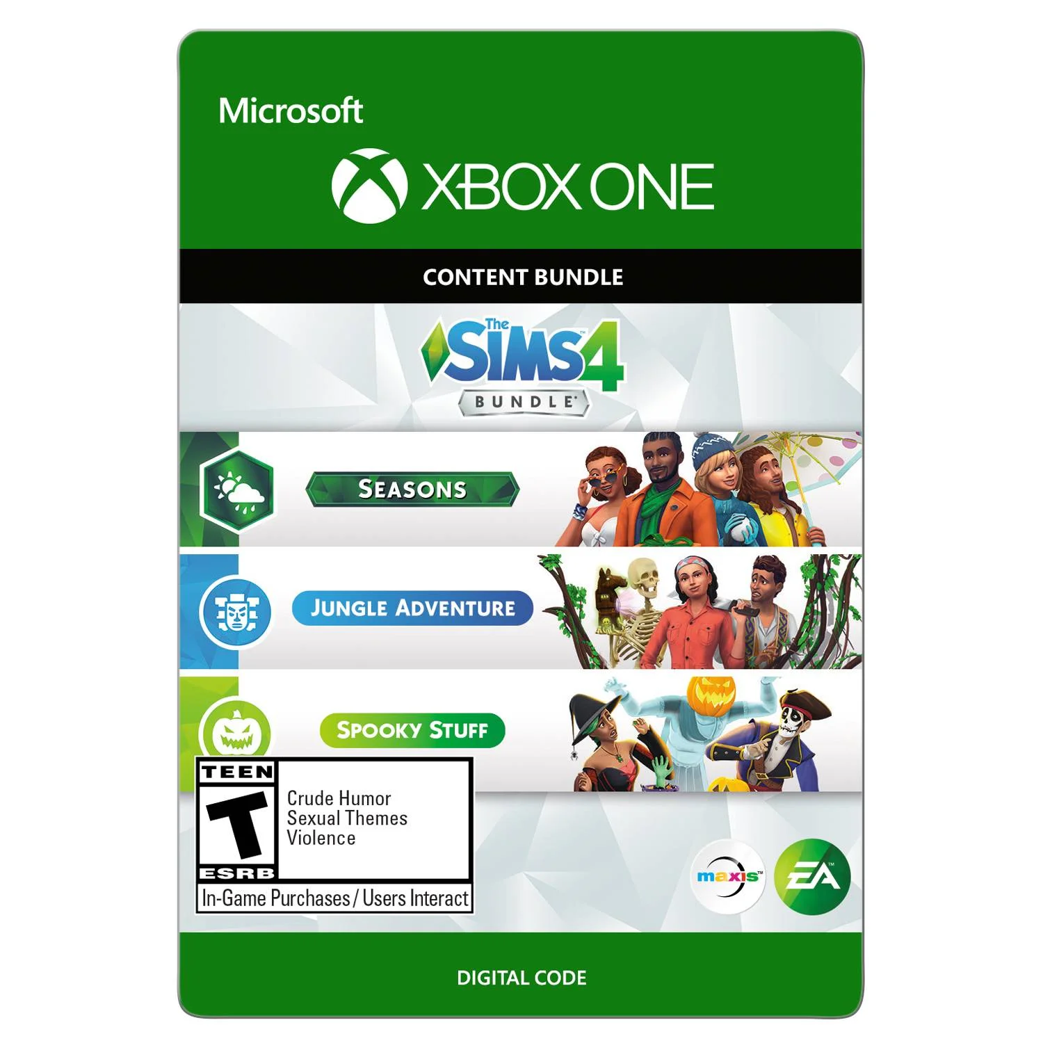 The Sims 4, - Xbox One [Digital], 57092