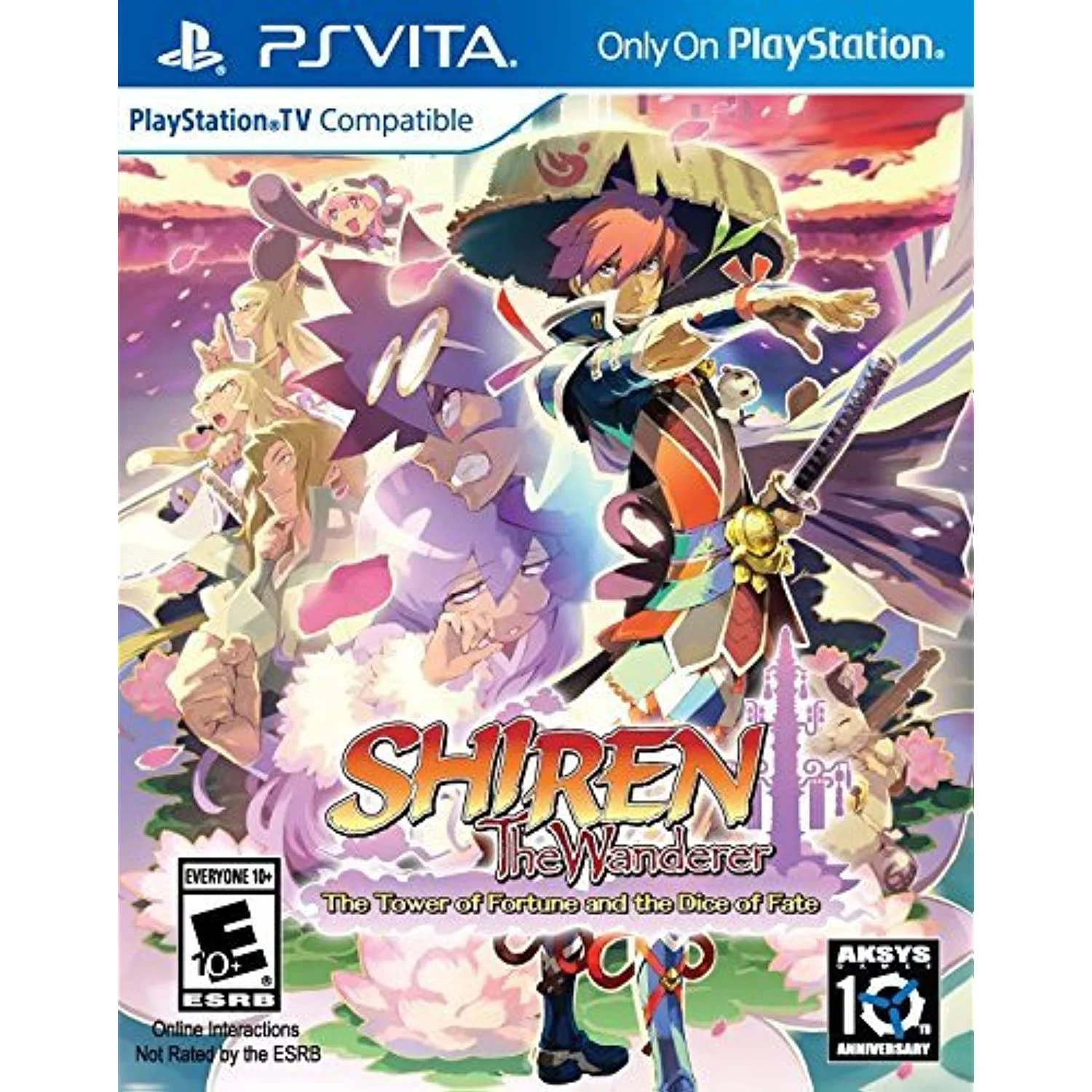 Shiren The Wanderer: The Tower Of Fortune And The Dice Of Fate - Playstation Vita