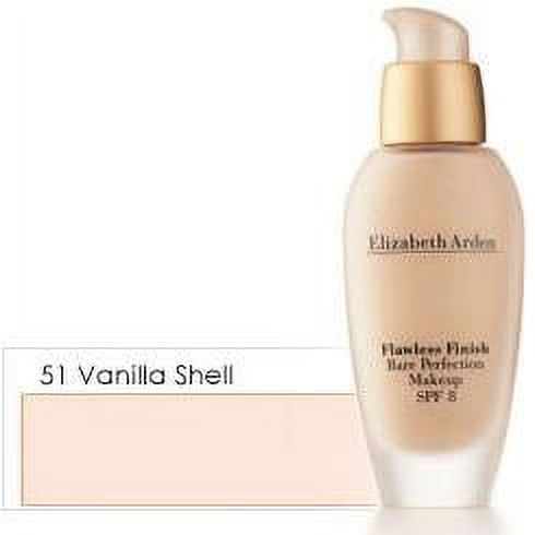 Elizabeth Arden Flawless Finish Bare Perfection Makeup Sunscreen SPF 8 (Beige 40) 1 Oz / 30 mL