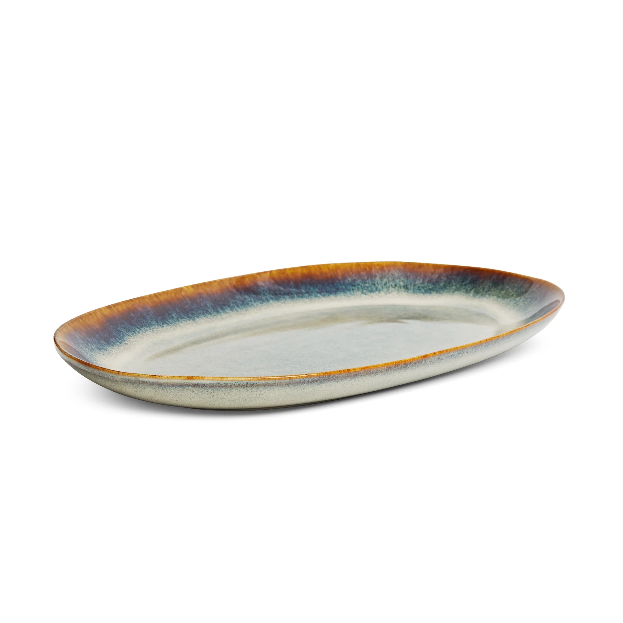 Yellowstone Ceramic Oval Platter, Kayce Collection