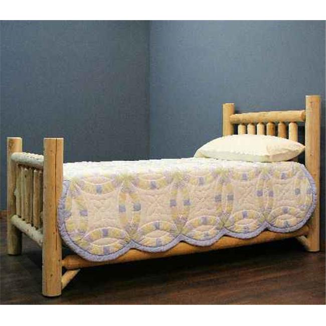 Lakeland Mills ATL38-L Low Twin Bed - Light Honey