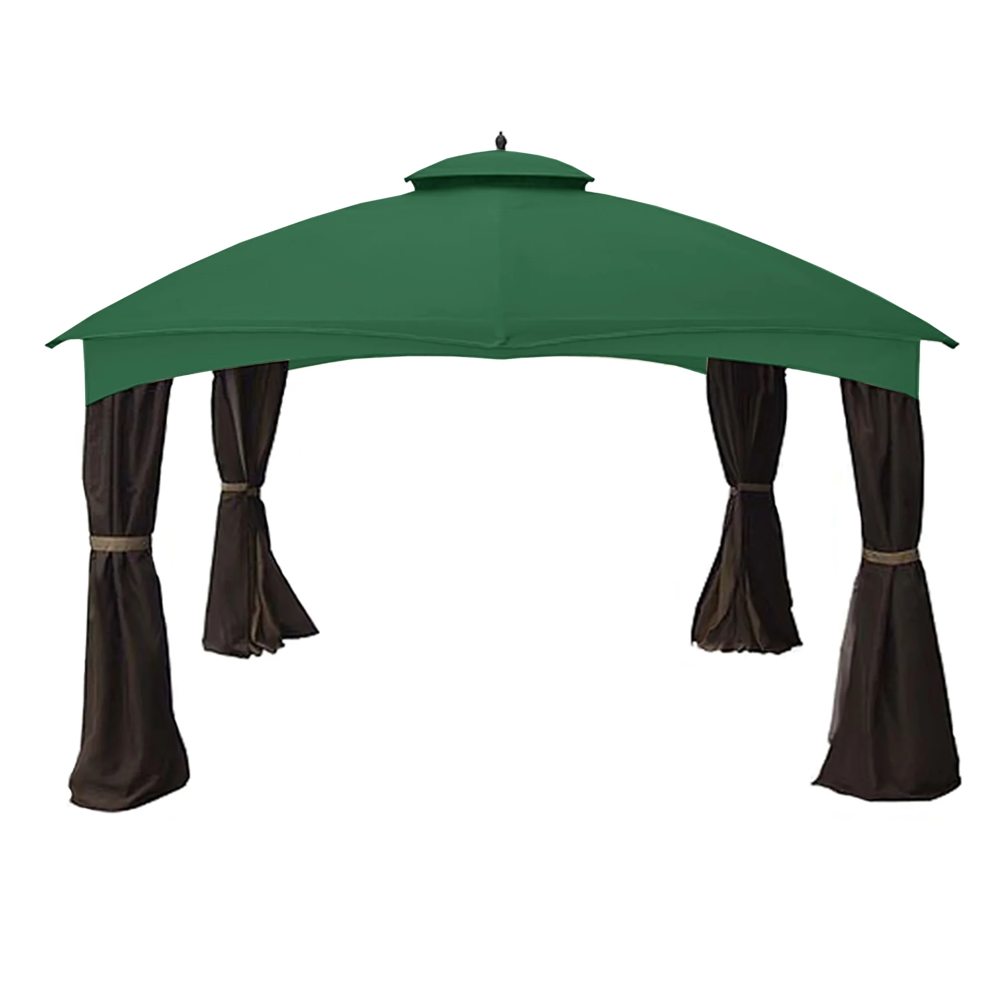 Garden Winds Replacement Canopy Top Cover for the Allen Roth 10 x 12 Gazebo - Green