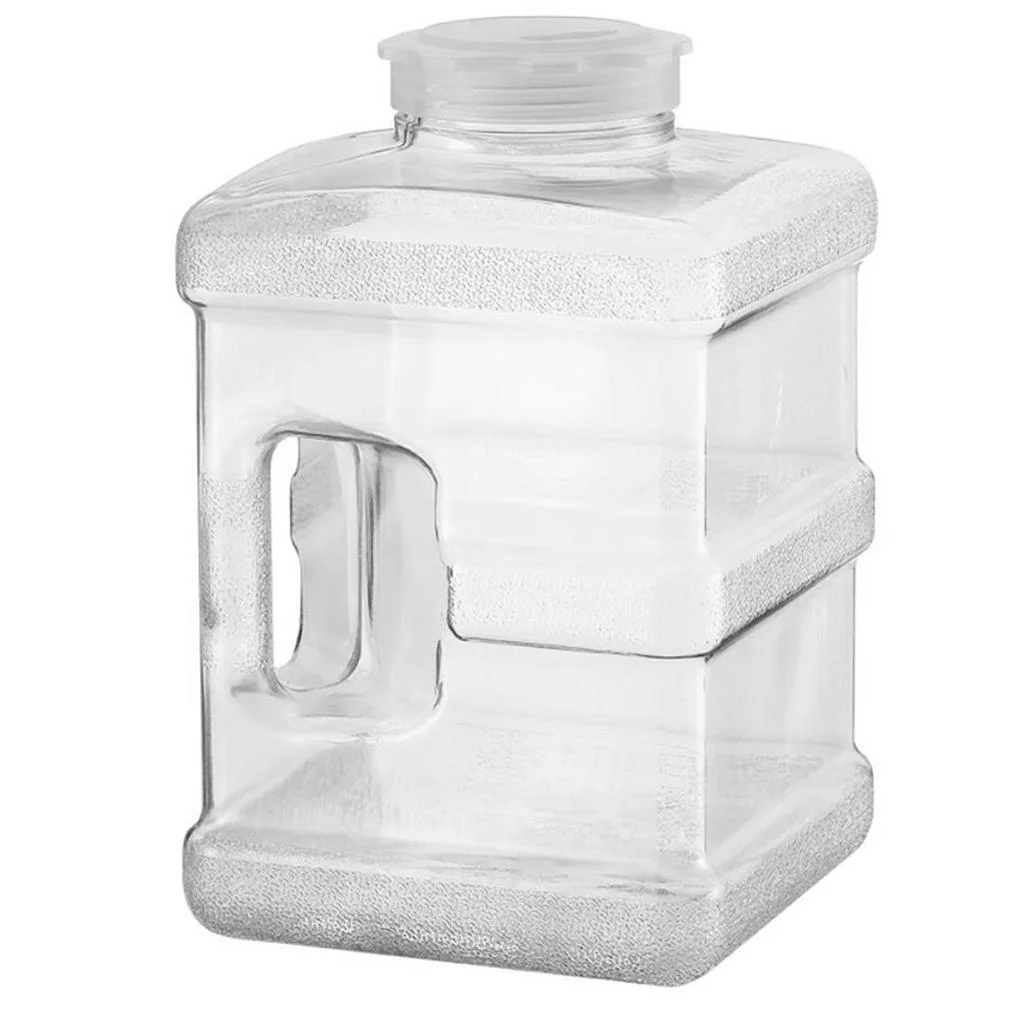 Large Capacity Water Bottle, Portable Reusable Water Storage Container Carrier Jug for Camping Car Washing Drinking