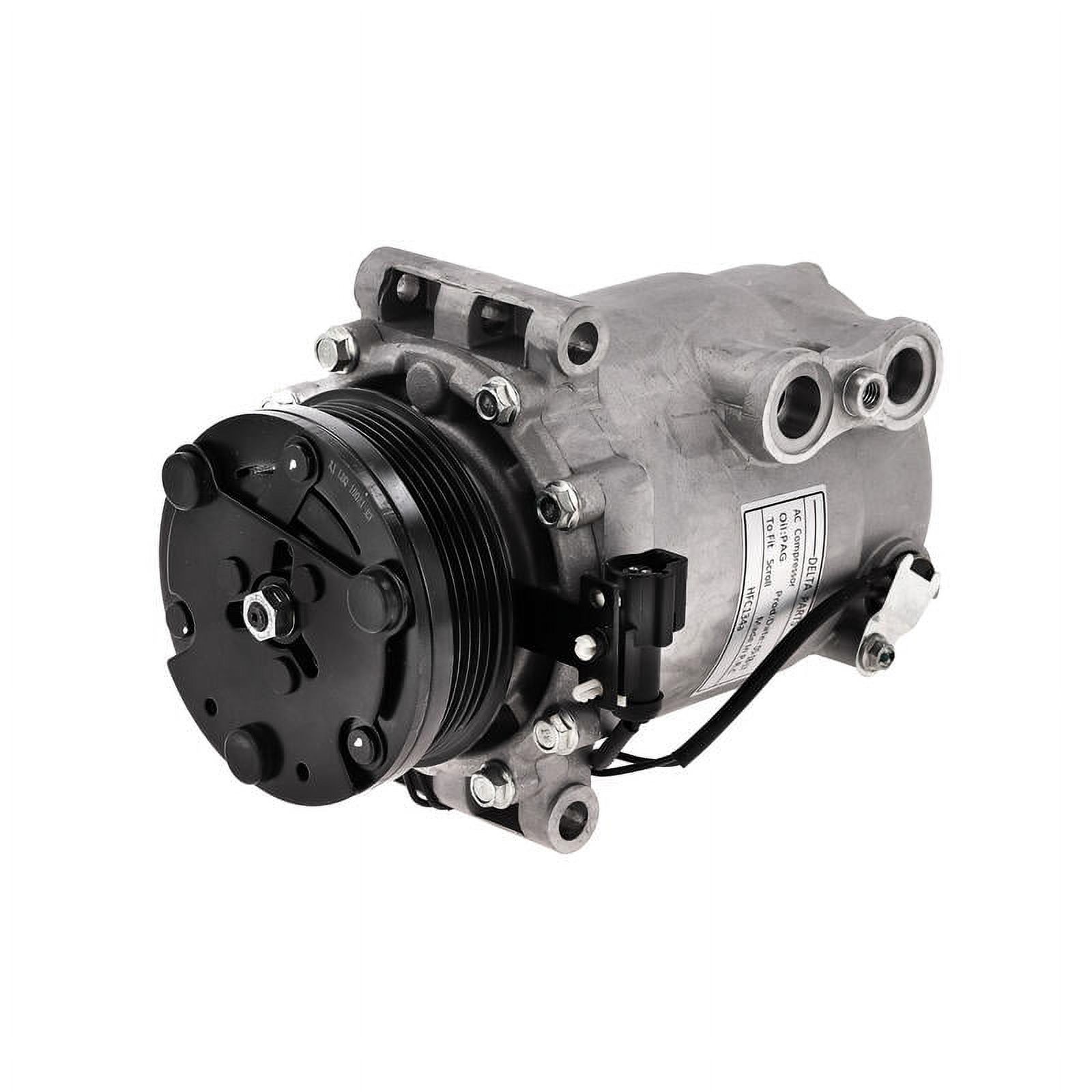 Transtar AC A/C Compressor New Aftermarket SCROLL with 5 Poly Clutch