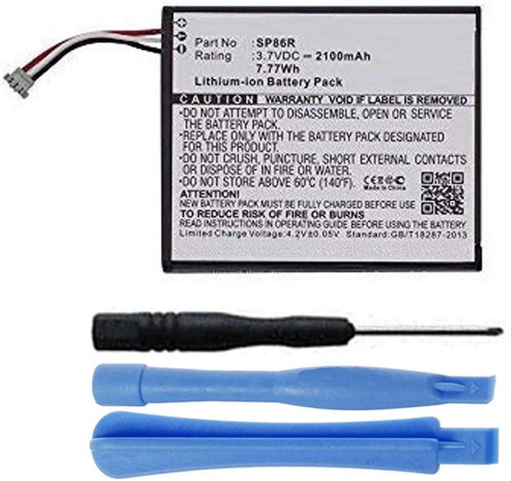 2100mAh SP86R y Replacement Compatible with Sony Playstation PS Vita PSV Slim PSV 2000, PCH-2000,