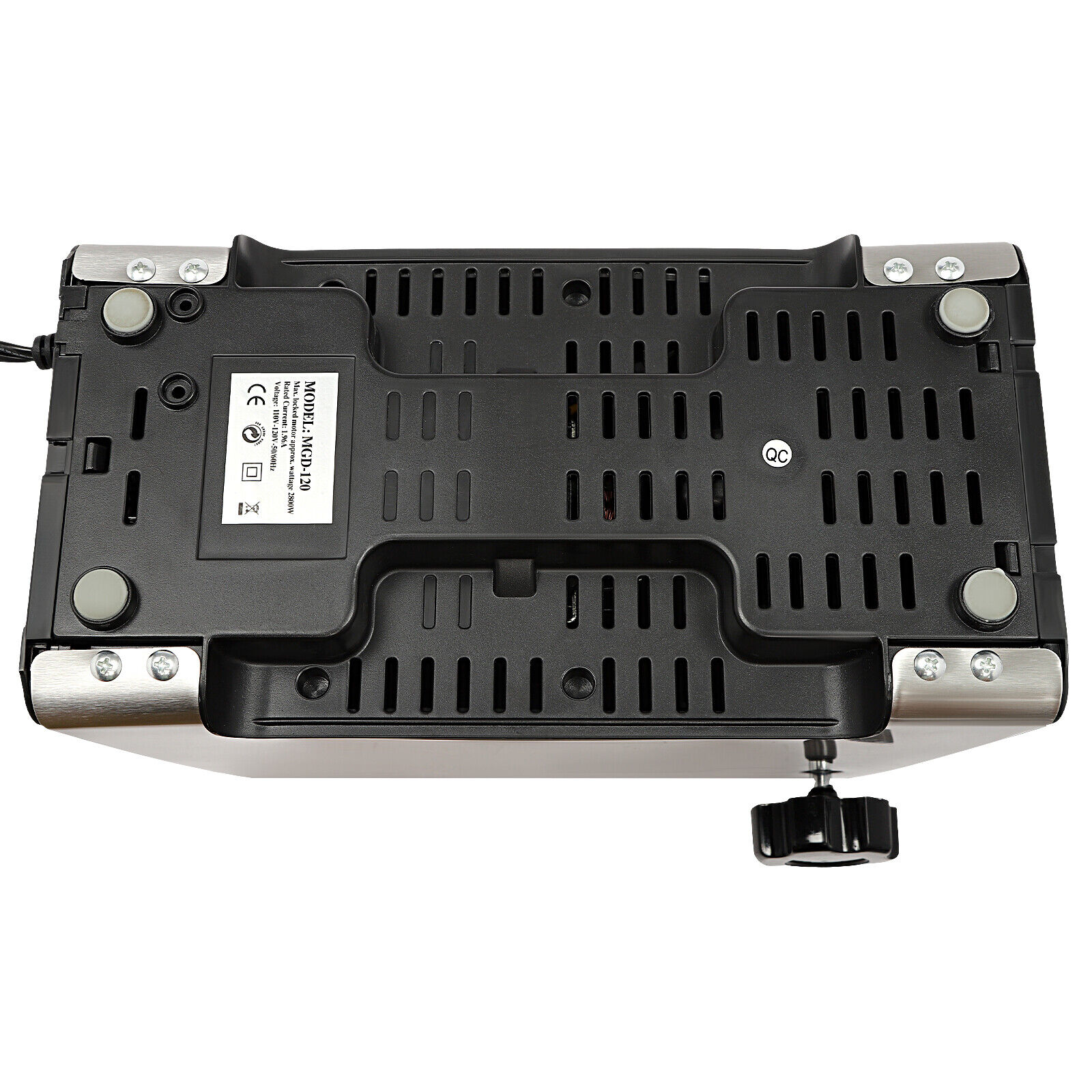 2.8KW Commercial Electric Meat Grinder Kitchen Sausage Maker Filler Stuffer Home Silver