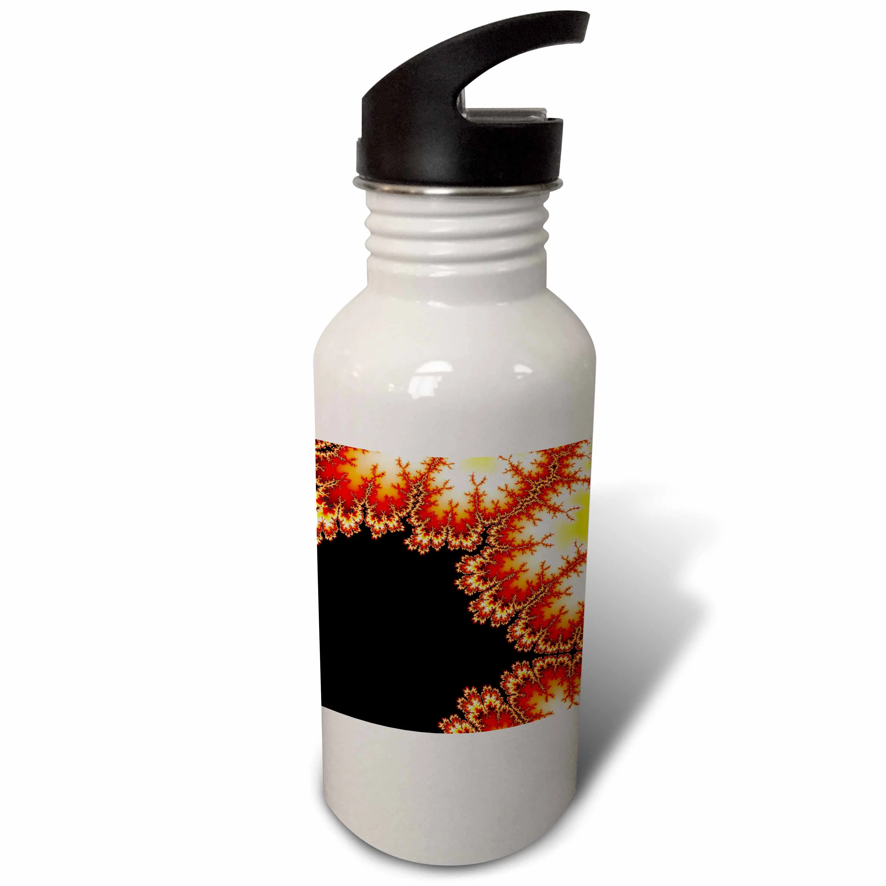 Fractal Frosted Autumn 21 oz Sports Water Bottle wb-101161-1