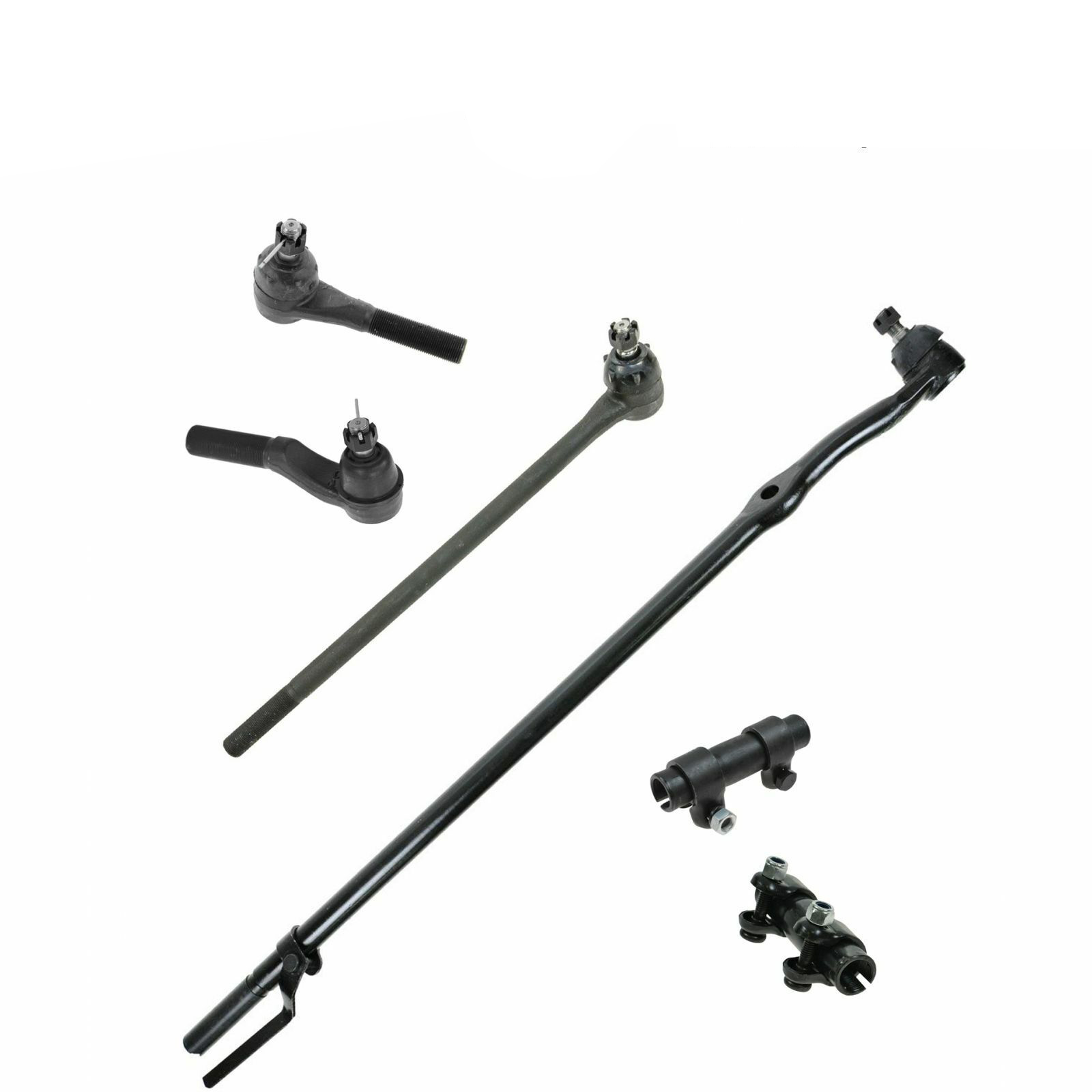 Tie Rod Ends Adjusting Sleeves Front Inner Set For Bronco F100 F150 F250 F350