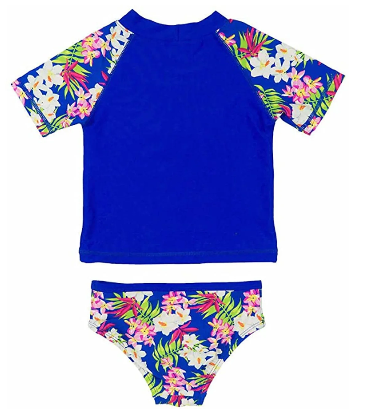 Tommy Bahama Girls' 2-Piece Rashguard and Swim Bottoms Set