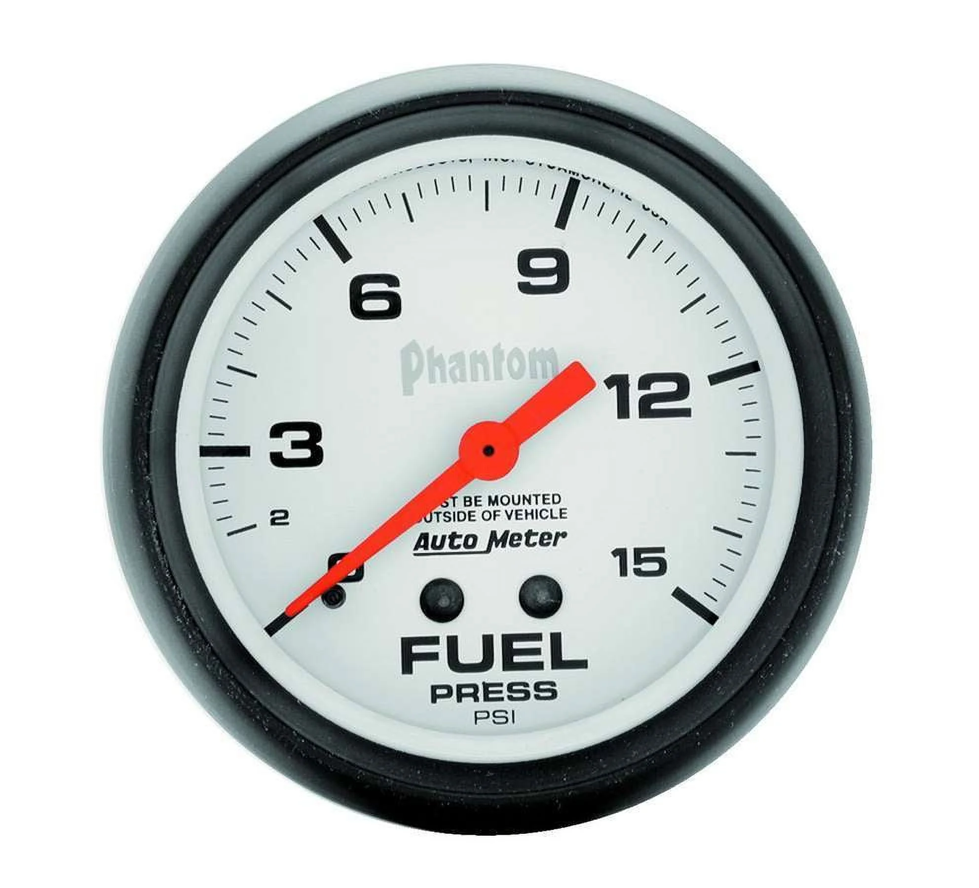 AutoMeter 5810 Phantom Mechanical Fuel Pressure Gauge