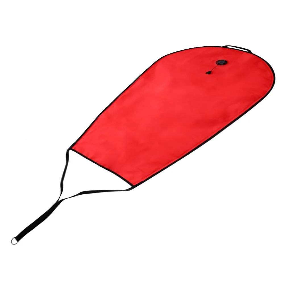 Scuba Diving Lift Bag 125 pound with Over Pressure , High Visibility with Reflective Strap for Underwater Work Snorkeling Wreck Tech Dive