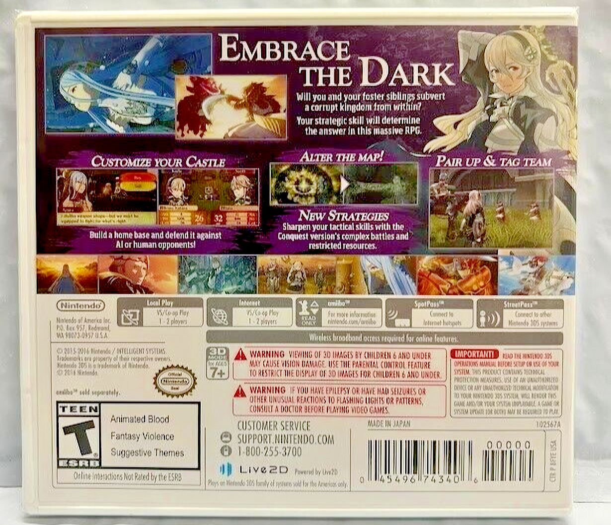 New Game Special Bundle Fire Emblem Awakening & Fates: Conquest 3DS